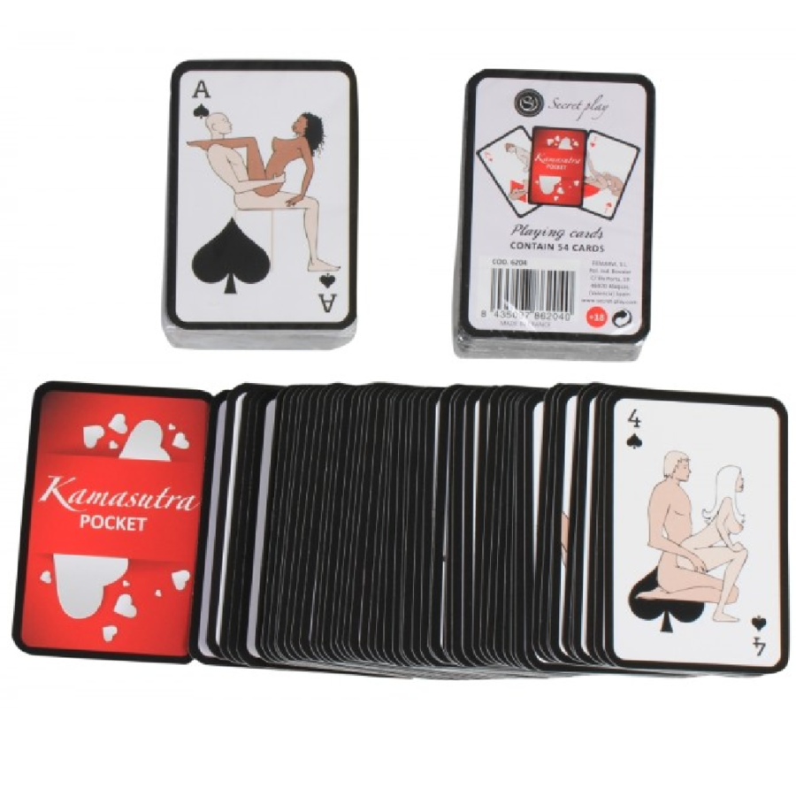 Jeu de Cartes Kamasutra de Poche - Une Aventure Érotique à Deux