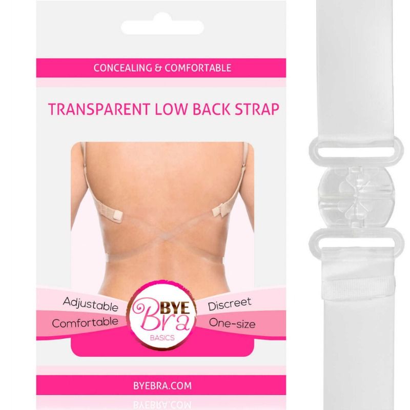 BYE-BRA - Bretelles Transparentes pour Soutien-Gorge Dos Nu Confortables