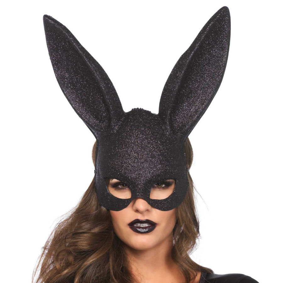 Masque de Lapin Mascarade Pailleté pour une Soirée Envoûtante