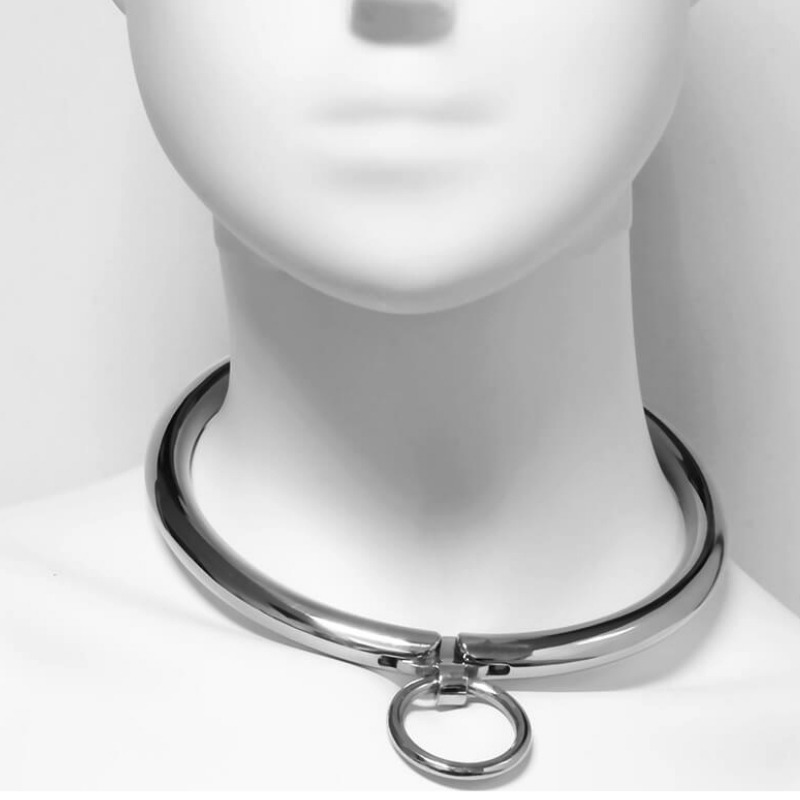 Collier en Métal Inoxydable avec Fermeture à Combinaison - 10,5 cm