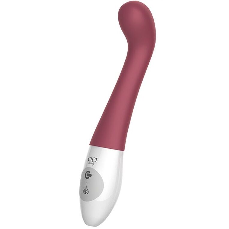 Vibromasseur Cici Beauté : Stimulation Intense du Point G en Silicone