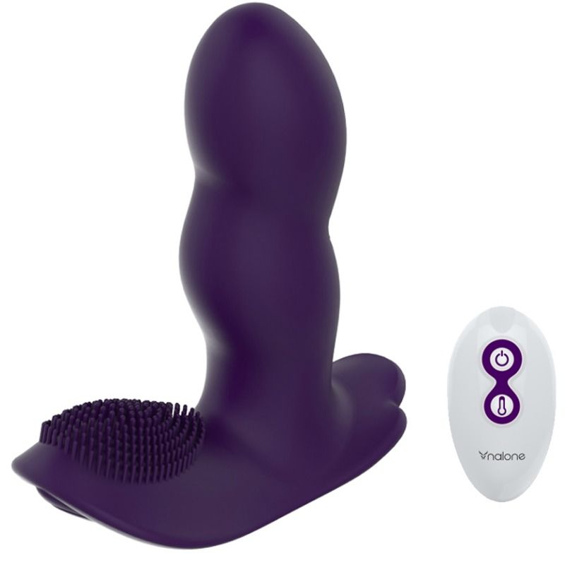 Masseur Télécommandé Loli Violet - 7 Vibrations et 5 Modes d'Impact