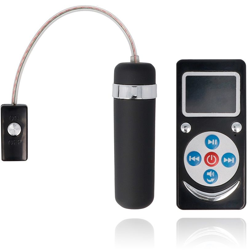 Balle Vibrante Premium Spirit Noir - 10 Modes pour Plaisir Intense