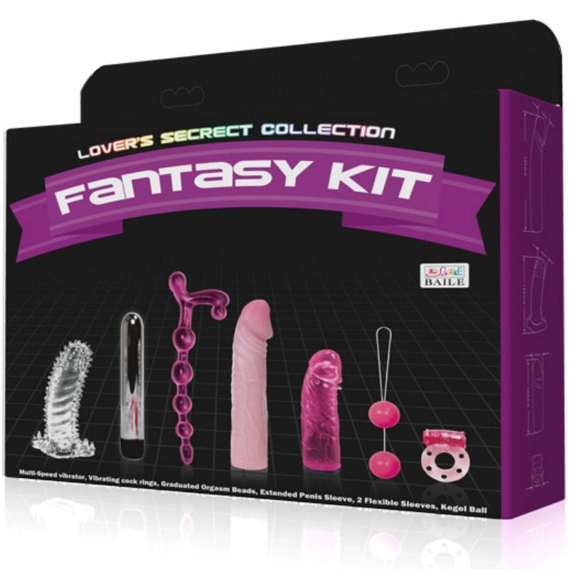 Kit Fantaisie Secret des Amoureux : 7 Accessoires pour Plaisir Ultime