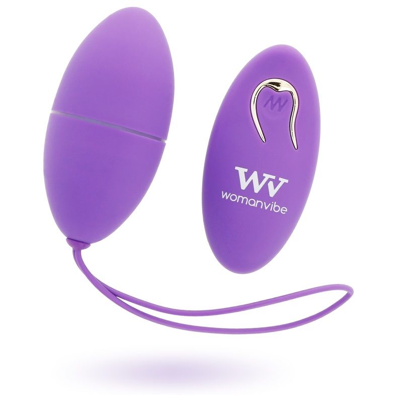 Oeuf Vibrant Télécommandé Womanvibe Alsan - Sensations Intenses et Élégantes