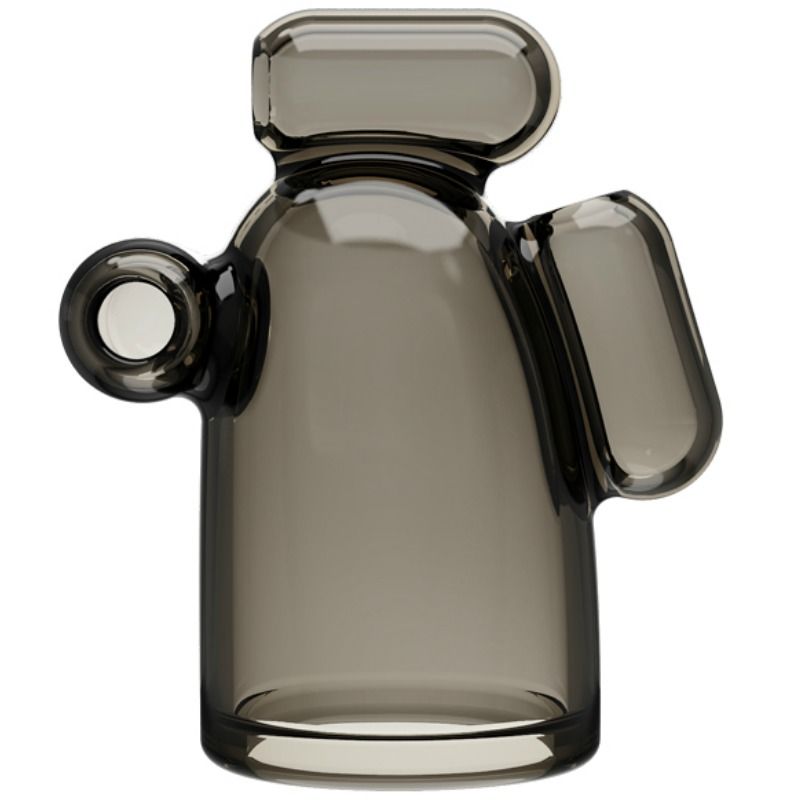 BAILE - Manchon Vibrant en Cristal pour Plaisir Intense et Partagé