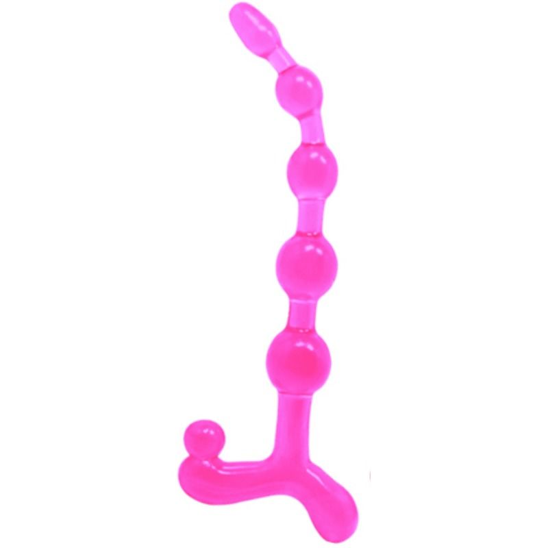 Chapelet Anal Bendy Twist en TPR Flexible pour un Plaisir Intense
