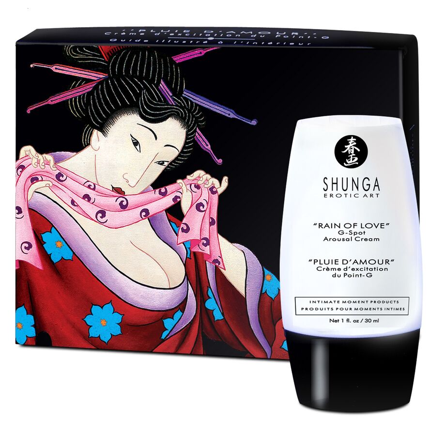 Crème Stimulante Rain of Love - Éveillez Votre Point G avec Shunga