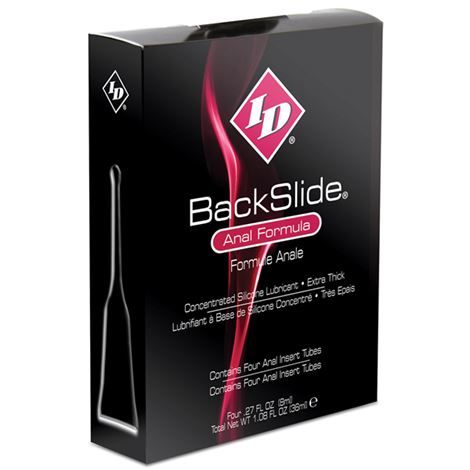ID BACKSLIDE - Lubrifiant Anal Silicone Relaxant 8ml