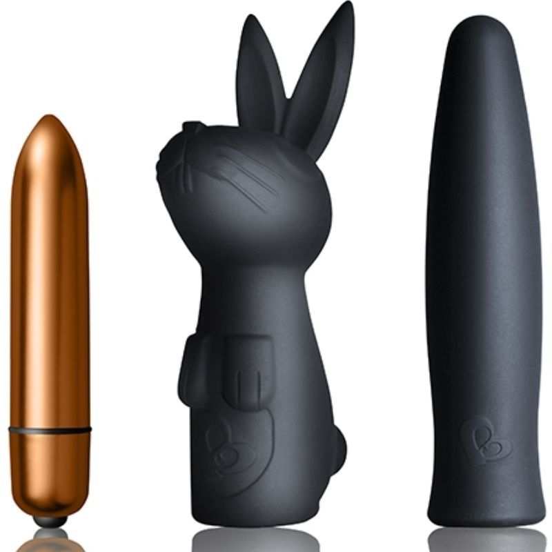 Kit Dark Désir Silhouette : Lapin Coquin Élégant pour Plaisir Intime