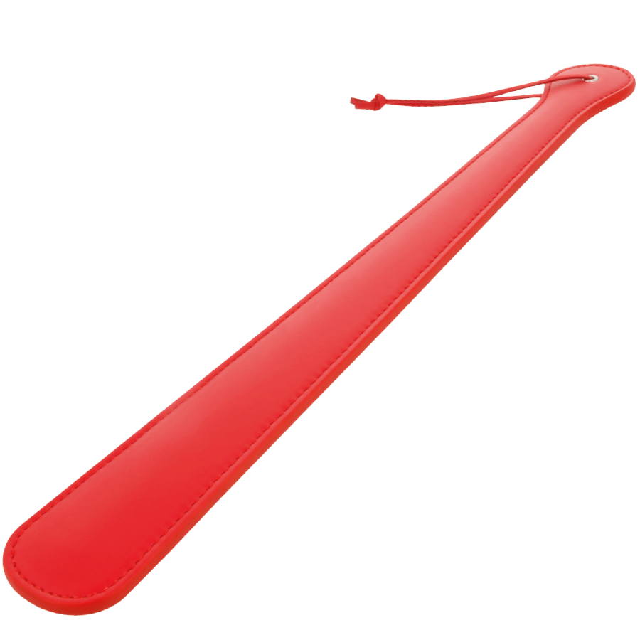 Pagaie Fétiche Rouge 48 cm - Éveillez Votre Dominance avec Élégance