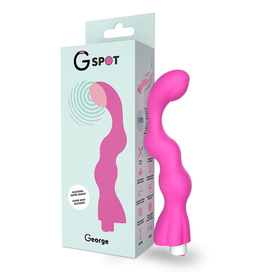 Vibromasseur George G-Spot : Stimulation Intense et Élégante