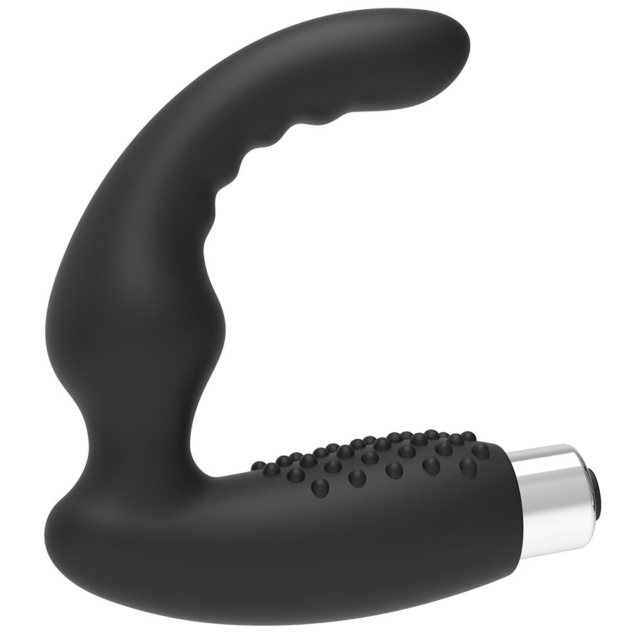 Vibromasseur Prostatique Noir - Stimulation Intense et Rechargeable