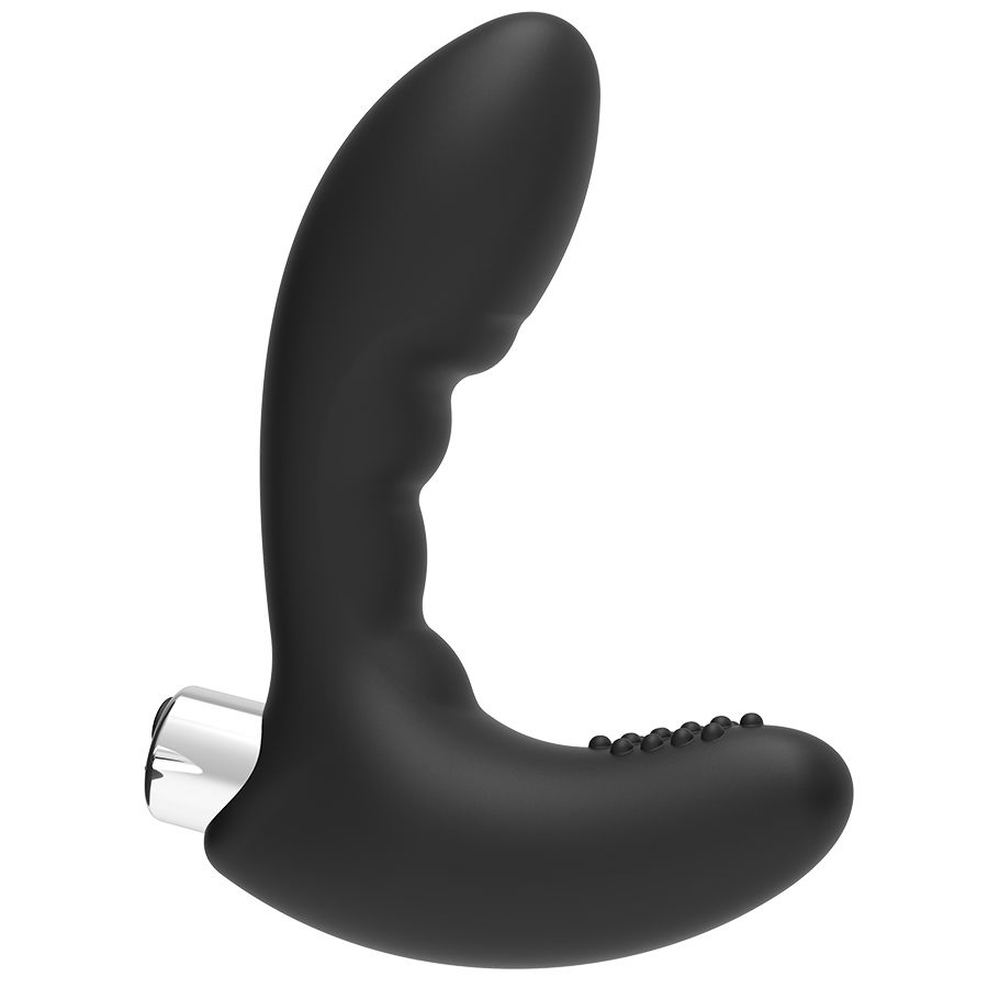 Vibromasseur Prostatique Rechargeable Noir - Plaisir Masculin Élevé