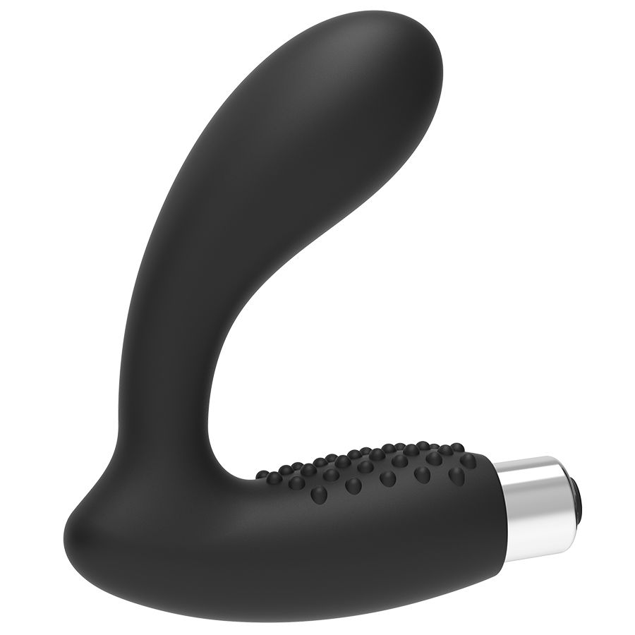 Vibromasseur Prostatique Rechargeable - Plaisir Anal Élégant en Noir