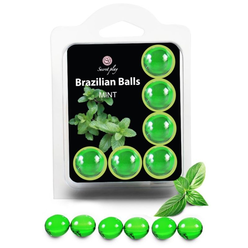Set de 6 Balles Brésiliennes Sensuelles pour des Préliminaires Érotiques