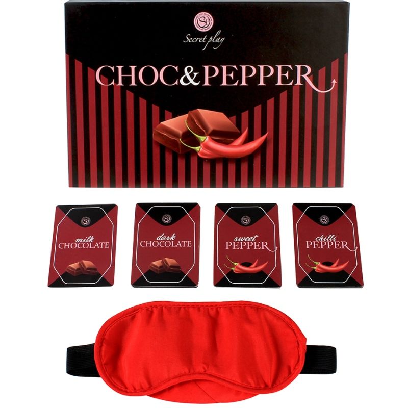 SECRETPLAY - Jeu Sensuel "Choc & Pepper" pour Pimenter vos Soirées