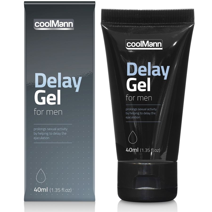 Gel Retardant CoolMann 40ml - Contrôle et Plaisir Prolongé