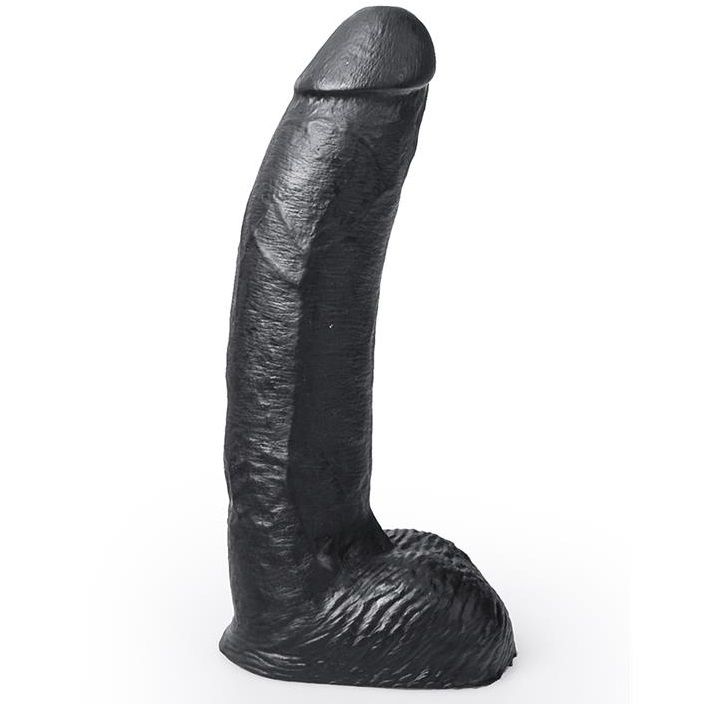 Gode Réaliste Noir George 22 cm : Sensations Intenses et Compatibilité Totale