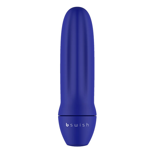 Bmine Classic Bleu Nuit : Mini Vibromasseur Élégant pour Plaisir Érotique