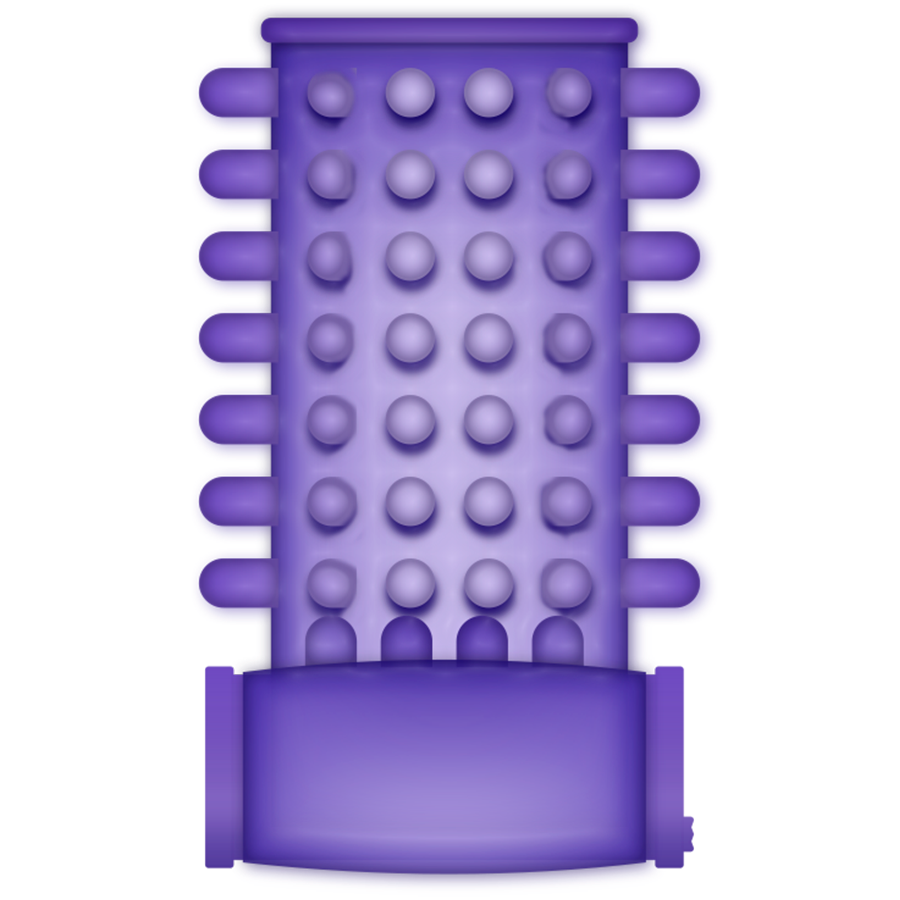 Couvercle Vibrant Lilas pour Pénis - Plaisir Inégalé et Érections Renforcées