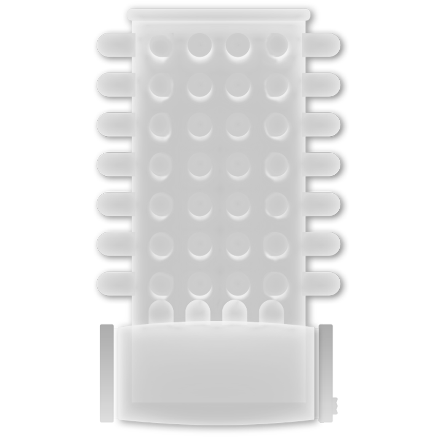 Anneau Vibrant Transparent Casual Love pour Érections Durables