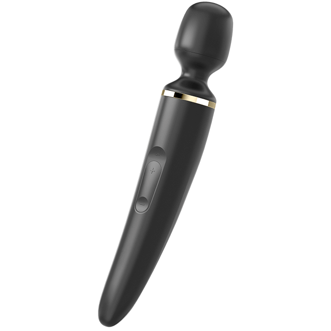 Satisfyer Wand-er Woman Noir : Masseur XXL pour Détente Ultime et Plaisir