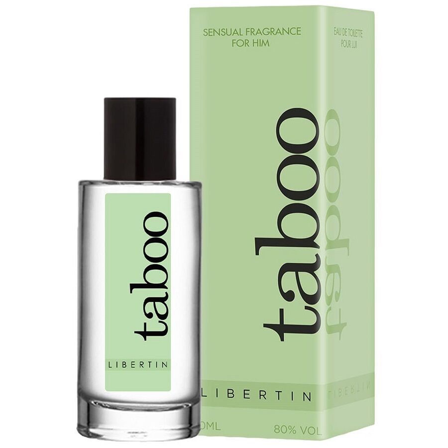 TABOO LIBERTIN - Eau de Toilette aux Phéromones Masculines 50ml
