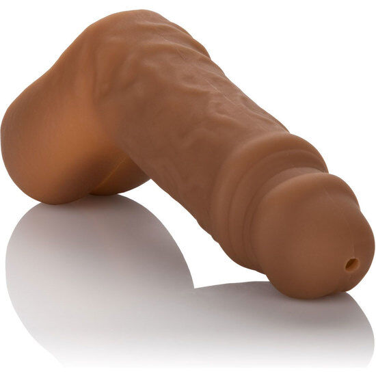 Support PEE PACKER Marron en Silicone Soyeux pour Plaisir Intense