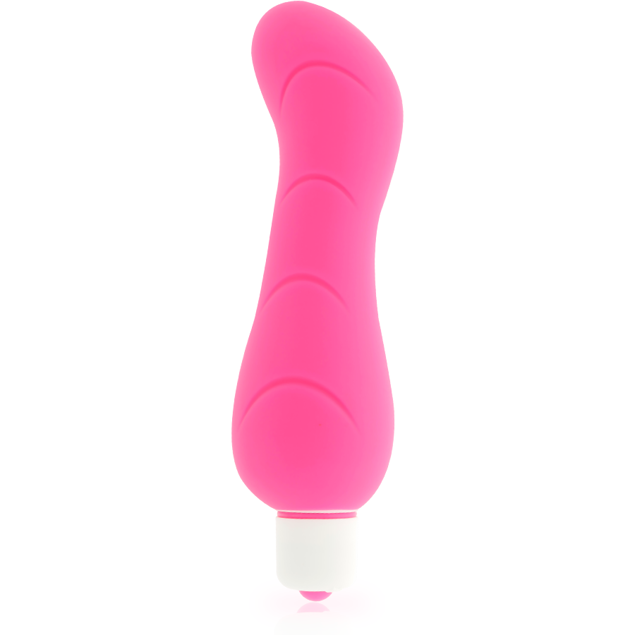 Dolce Vita - Vibromasseur G-Spot en Silicone Rose, 7 Vibration Modes