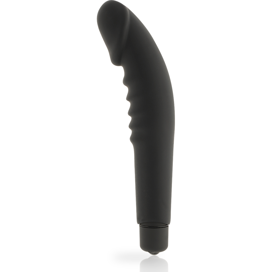Dolce Vita - Vibromasseur en Silicone Noir pour Plaisir Réaliste