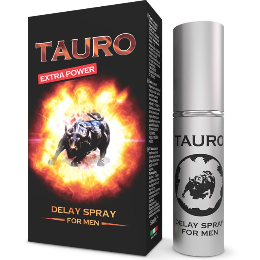Spray Retardant Tauro Extra Power : Prolongez le Plaisir Naturellement