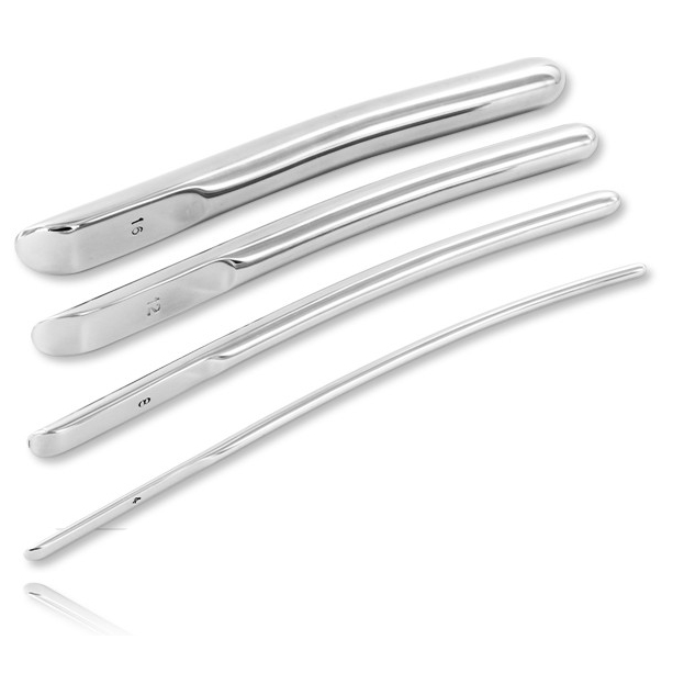 Dilatateur Urétral en Acier Inoxydable 4mm pour Sensations Intenses