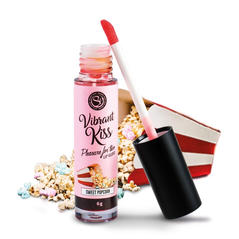 Gloss à Lèvres Vibrant Sweet Popcorn : Plaisir Gourmand à Partager